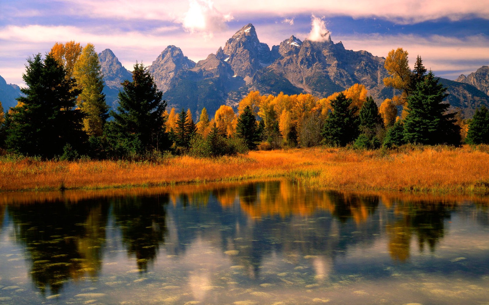 Autumn Mountain Serenity