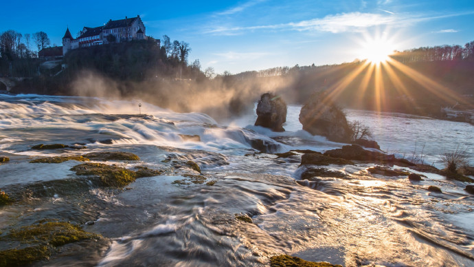 Breathtaking Waterfall Landscape Art